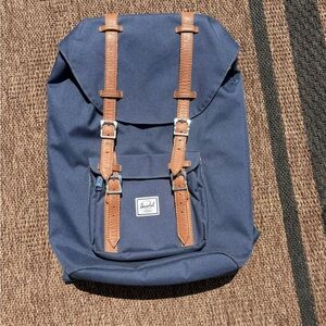 Herschel Supply Company Blue and Tan Classic Backpack